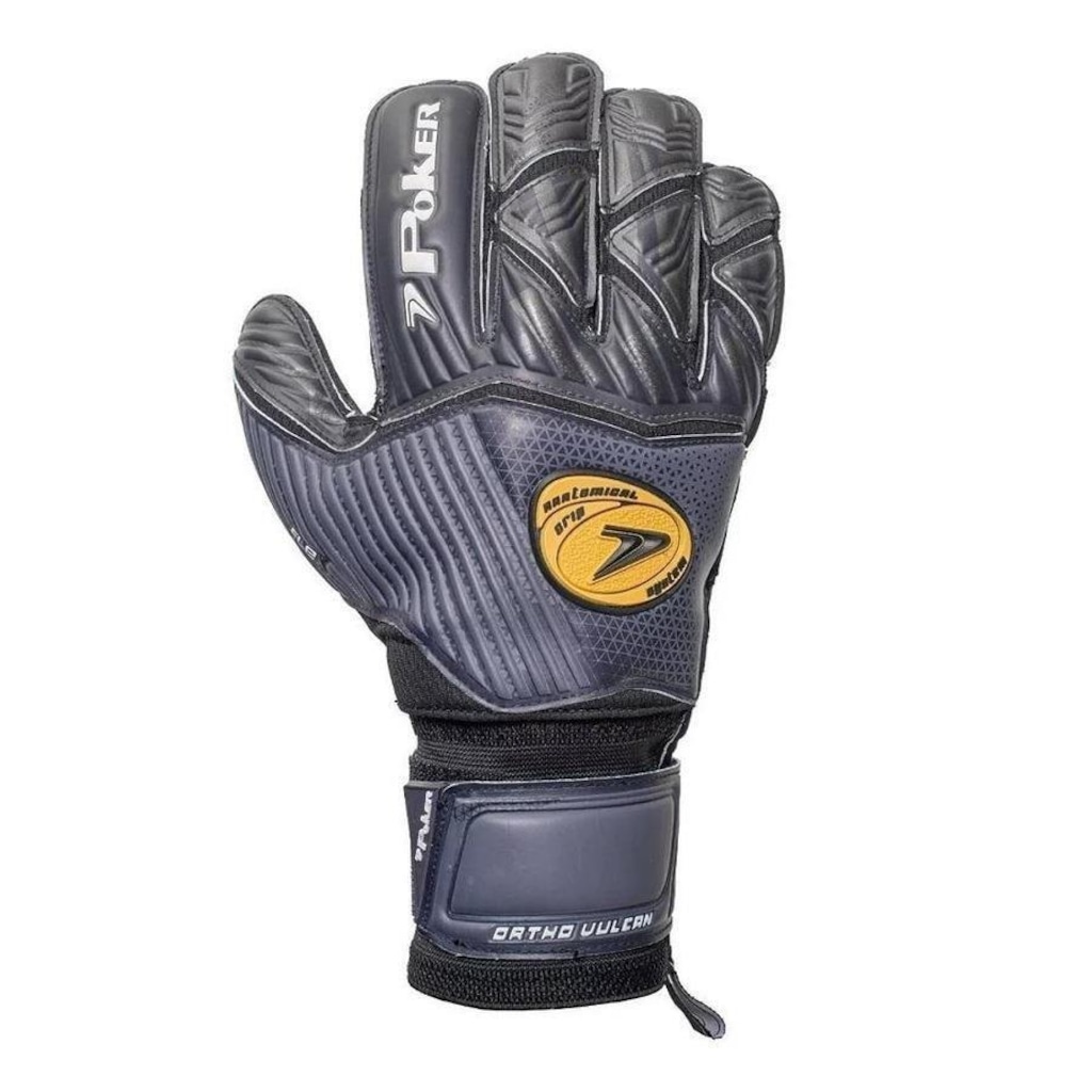 Imagem 4 do produto Luva de Goleiro Campo Poker Profissional Ortho Vulcan - Adulto