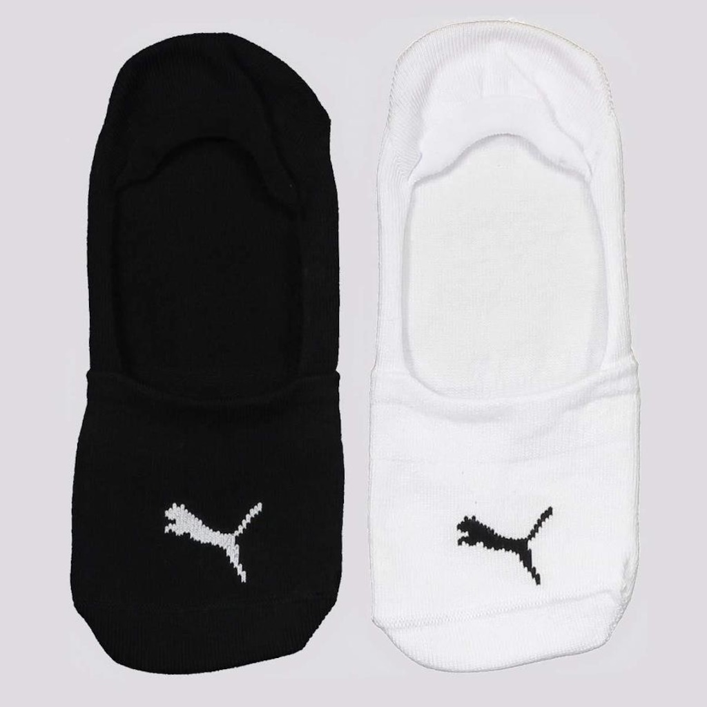 Imagem 2 do produto Kit Meia Puma Sapatilha - 2 Pares - Unissex