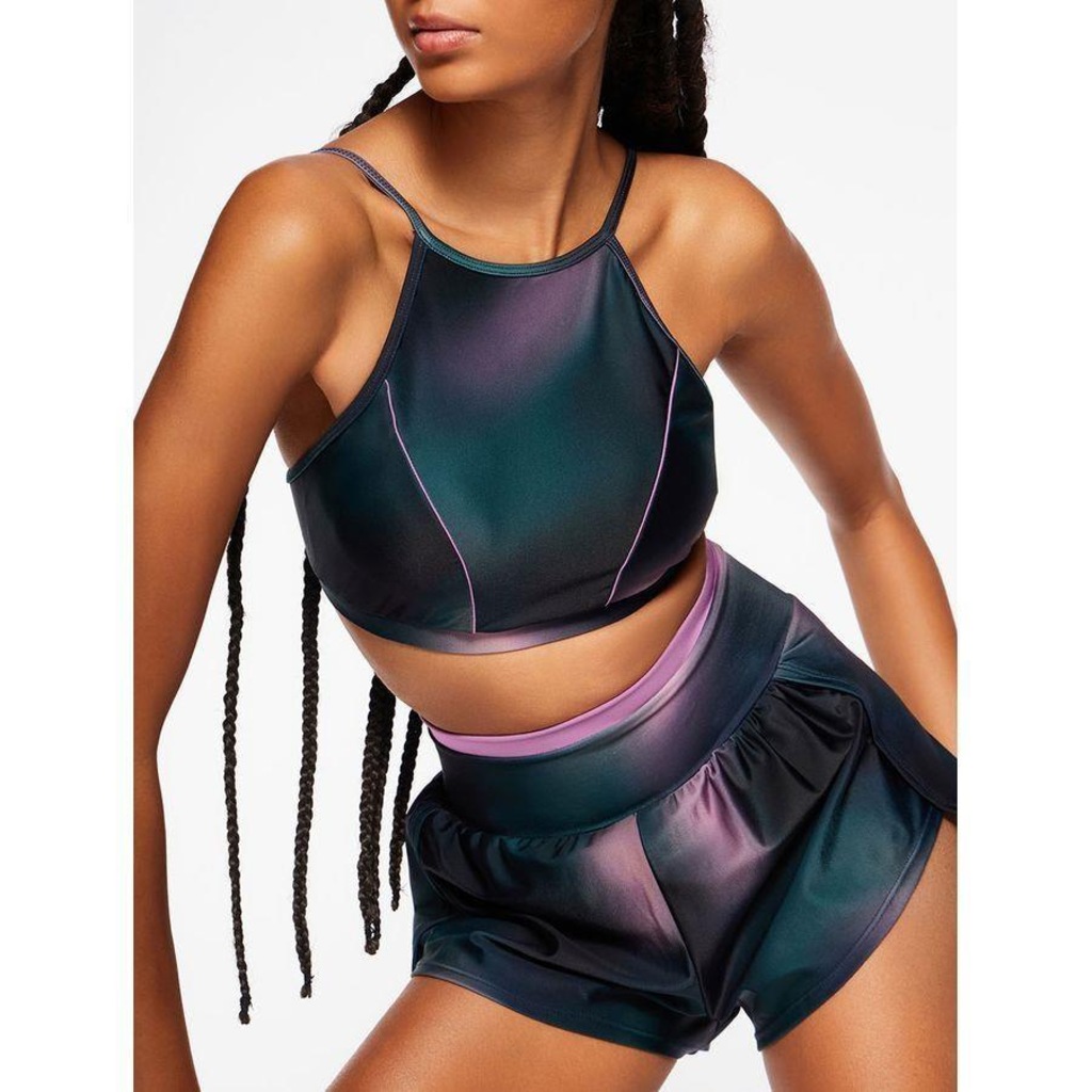Imagem 2 do produto Top Bodyforsure Frente Única Estampado Sports Aurora - Feminino