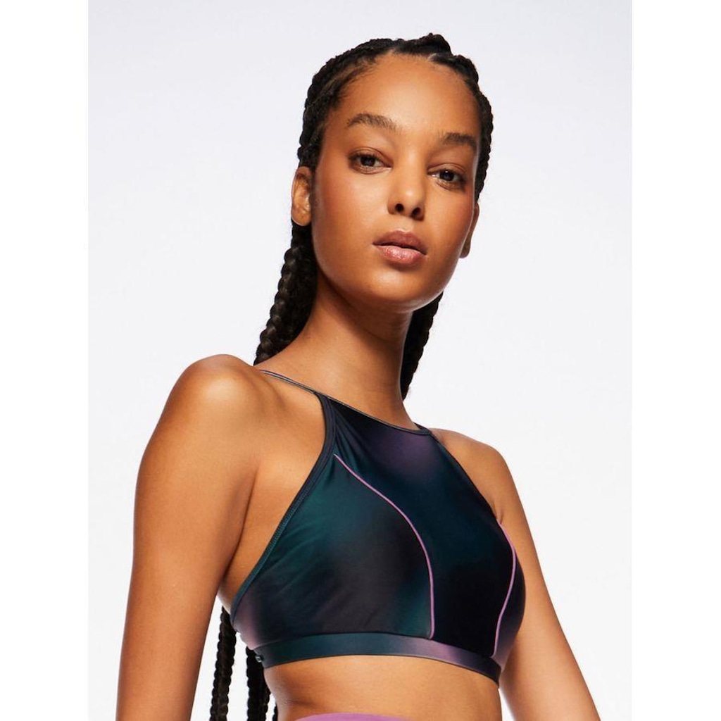 Imagem 5 do produto Top Bodyforsure Frente Única Estampado Sports Aurora - Feminino