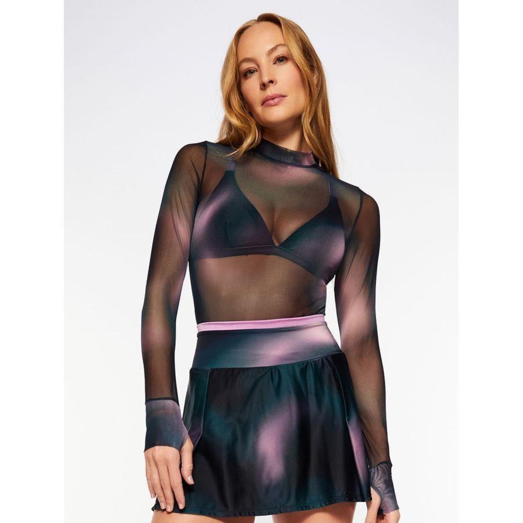 Imagem 2 do produto Camiseta em Tule Sports Aurora Bodyforsure - Feminina