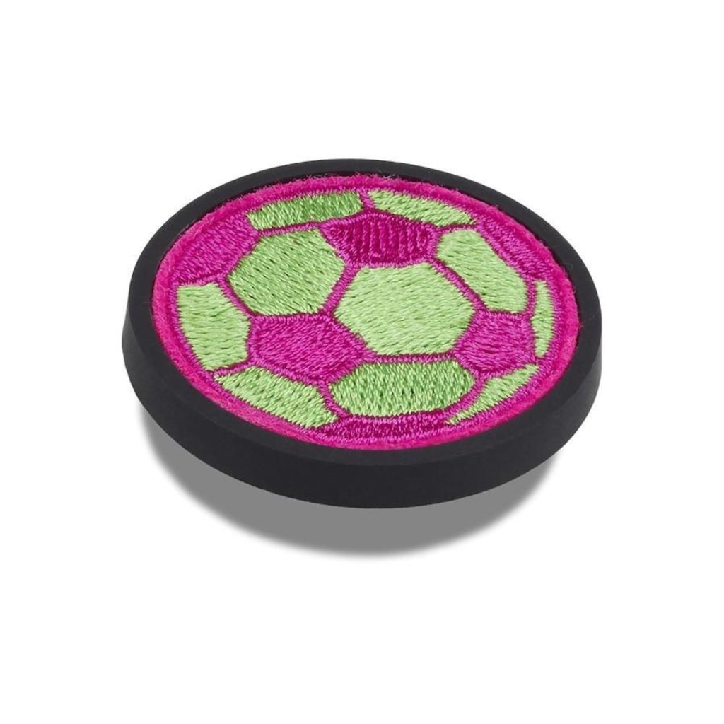 Imagem 2 do produto Jibbitz? Crocs Patch Bola de Futebol Neon