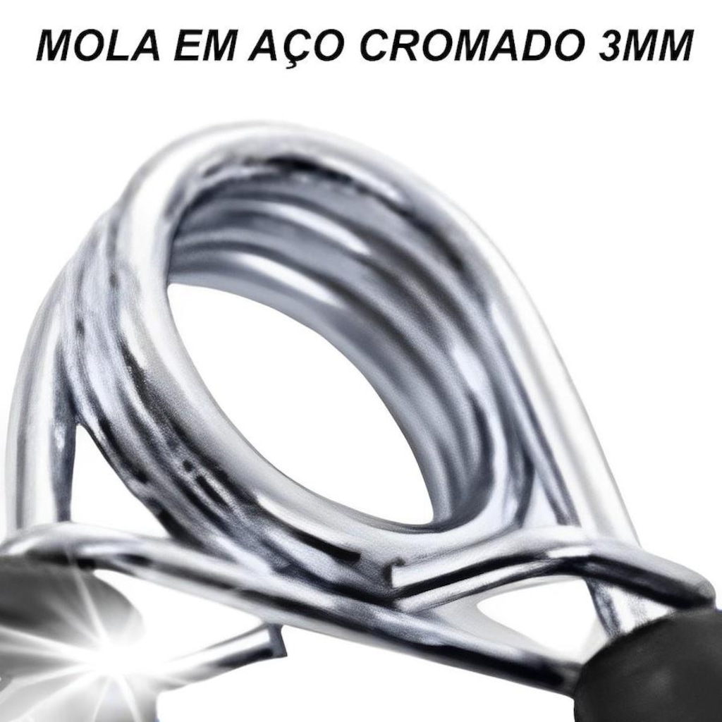 Imagem 2 do produto Hand Grip Gold Sports Comet Fit Mola de Aço - 3mm - 2 unidades
