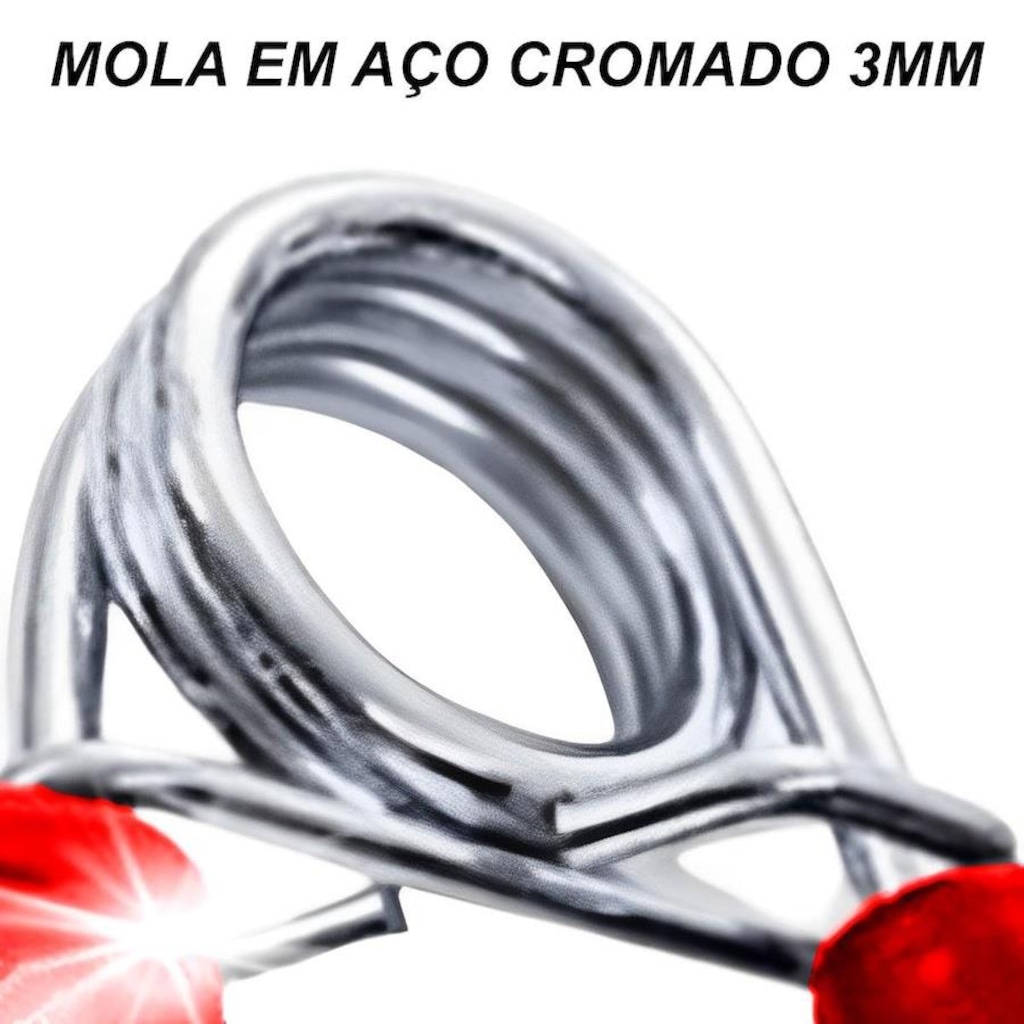 Imagem 2 do produto Hand Grip Gold Sports Comet Fit Mola de Aço - 3mm - 2 unidades