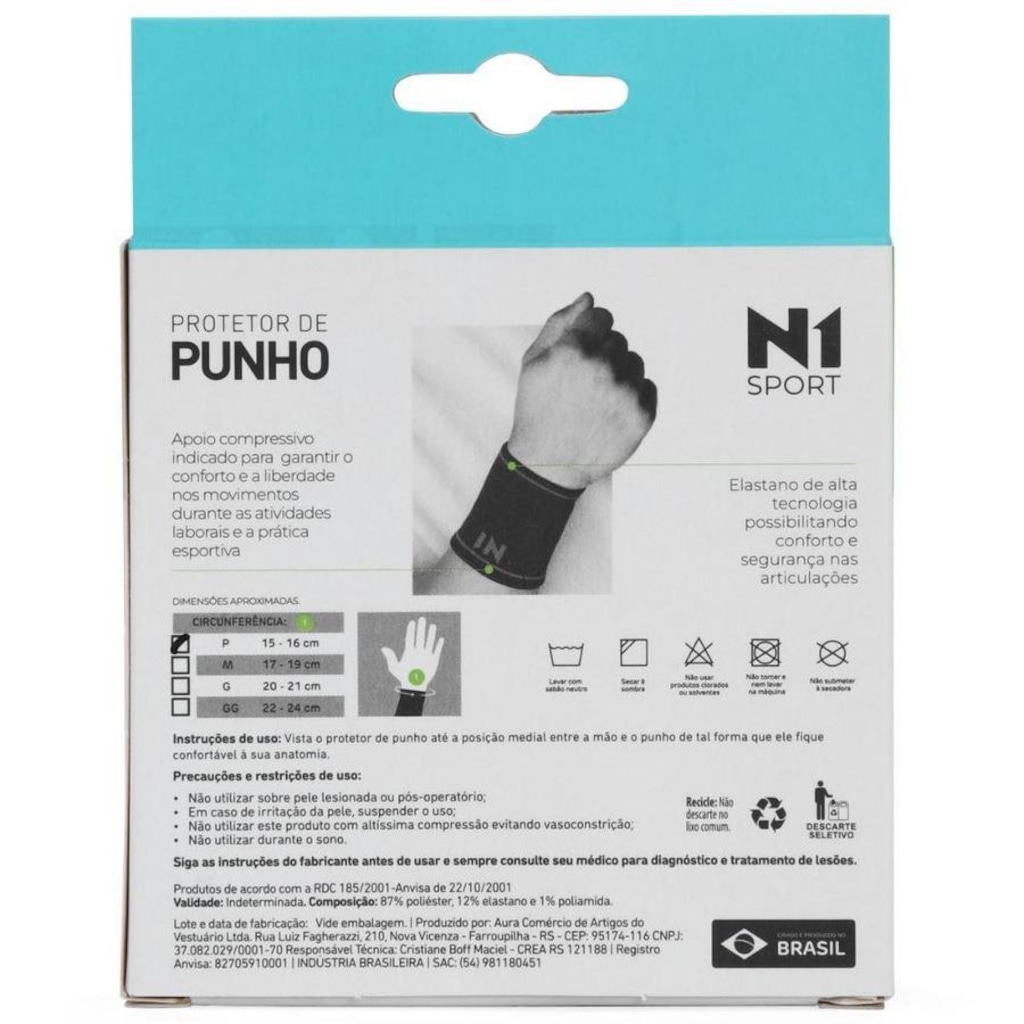 Imagem 3 do produto Protetor de Punho N1 Sport Basic