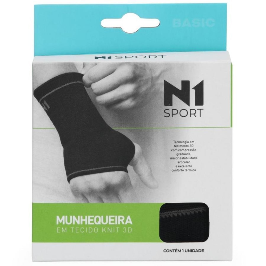 Imagem 2 do produto Munhequeira N1 Sports Basic