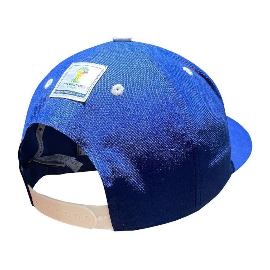 Imagem 2 do produto Boné Aba Curva do Brasil Fifa Liga Retro - Snapback - Adulto
