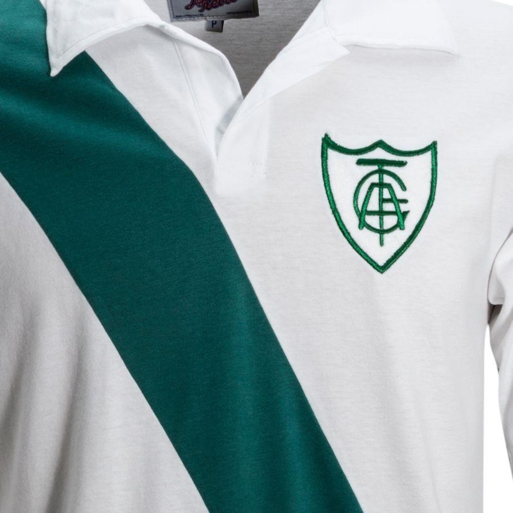 Imagem 4 do produto Camisa Manga Longa do América Mg 1912 Liga Retro - Masculina