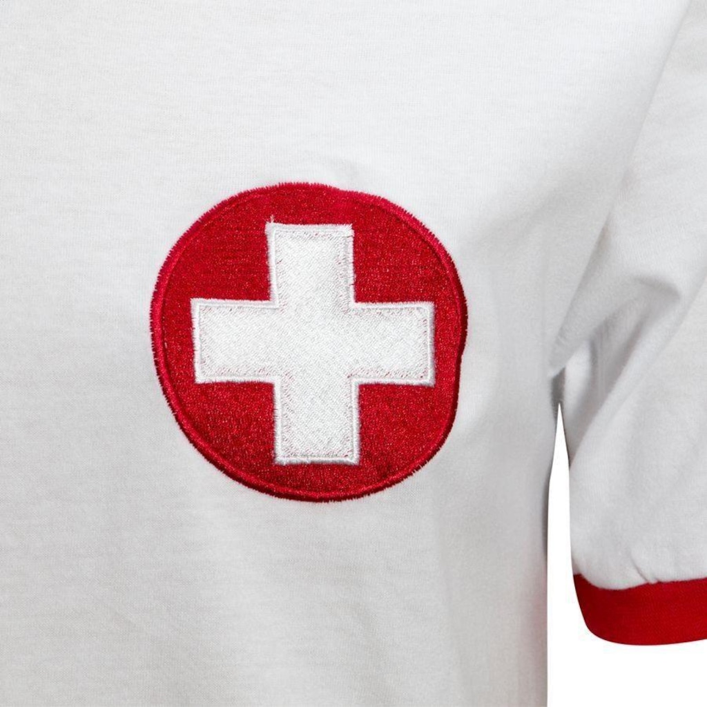 Imagem 4 do produto Camisa da Suíça 1970 Liga Retro - Masculina