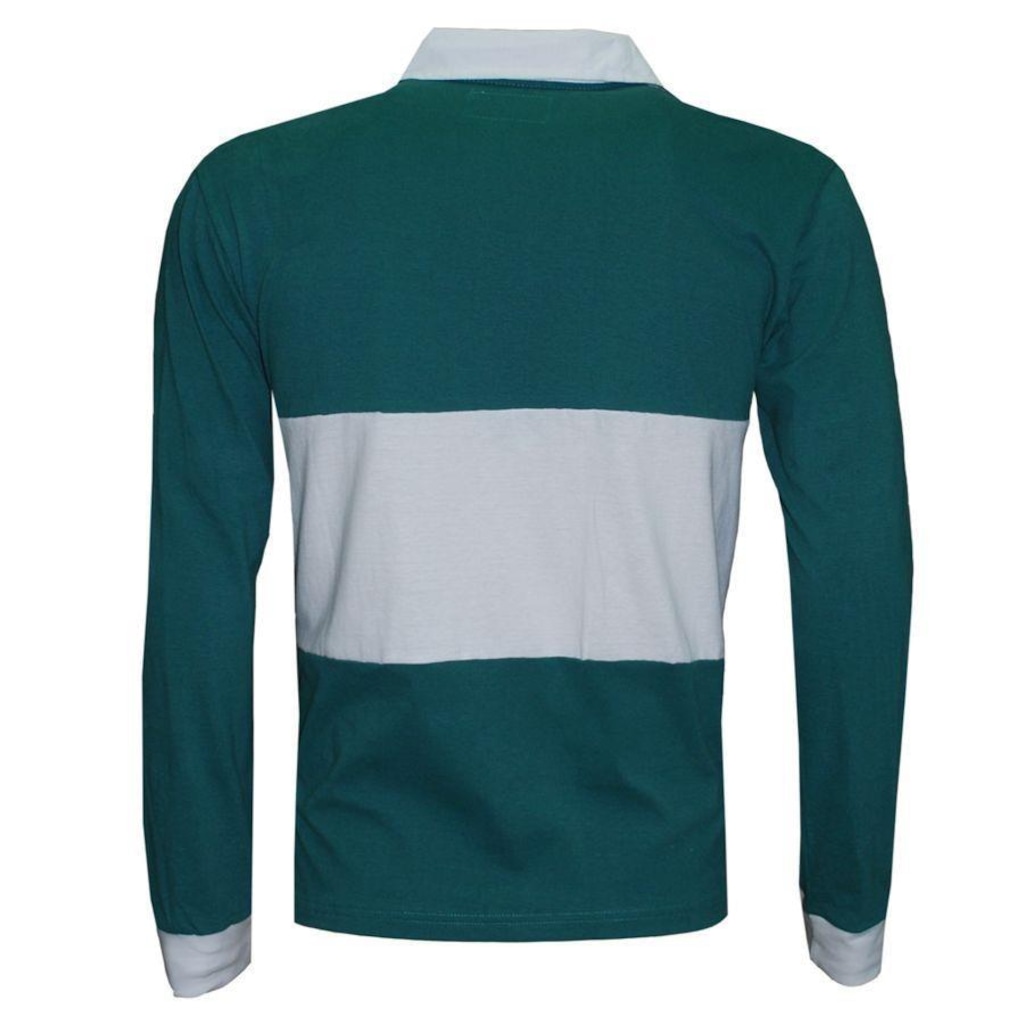 Imagem 3 do produto Camisa Brasil Rugby Manga Longa Liga Retrô - Masculina