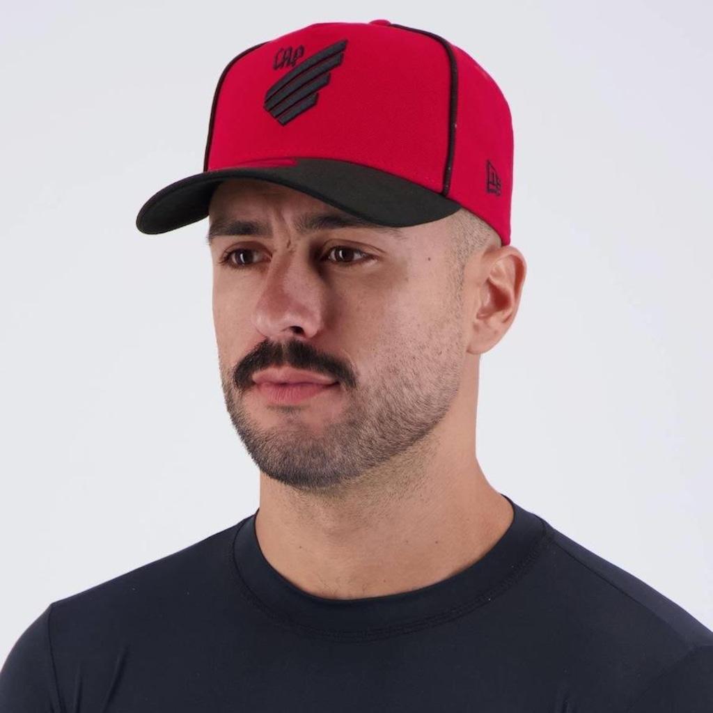 Imagem 5 do produto Boné Aba Curva New Era Athletico Paranaense Cap 940 - Snapback - Adulto