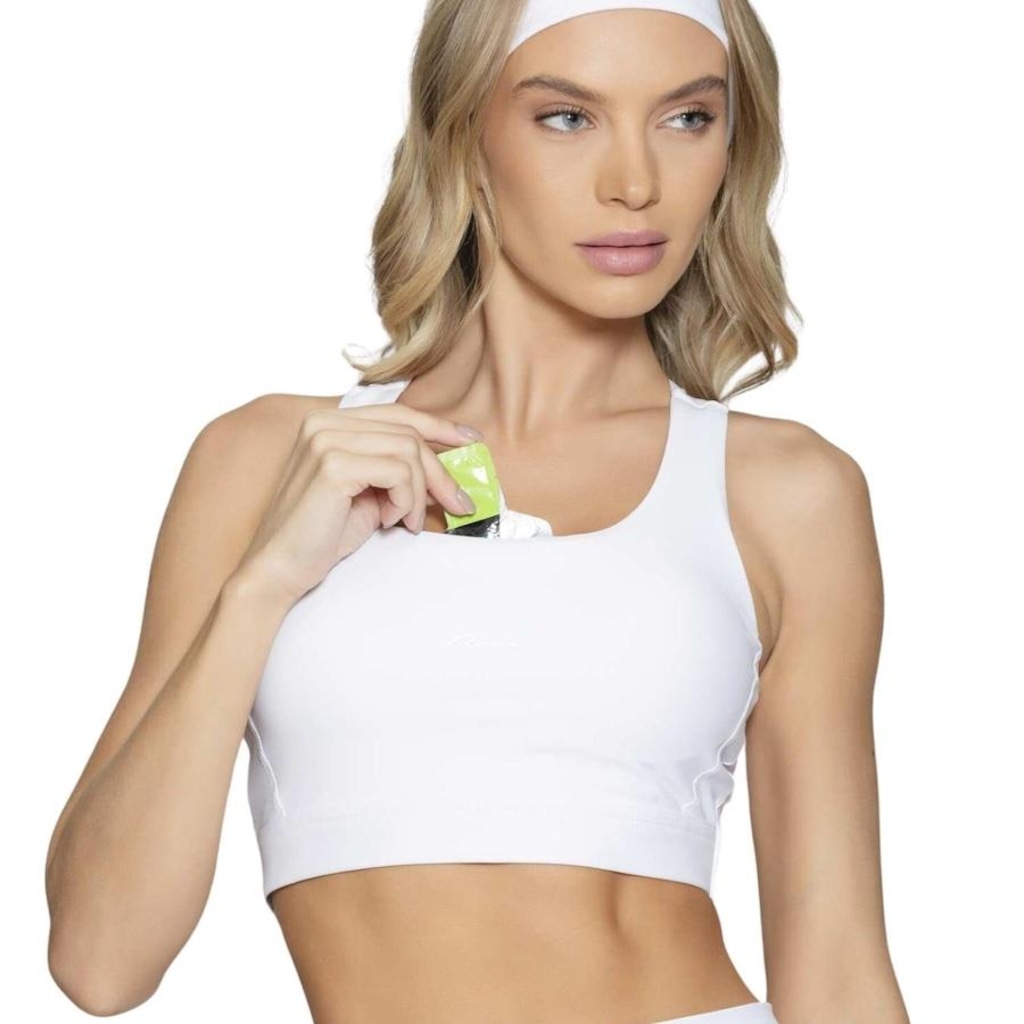 Imagem 5 do produto Top Fitness com Bojo Run More Alta Sustentação - Feminino