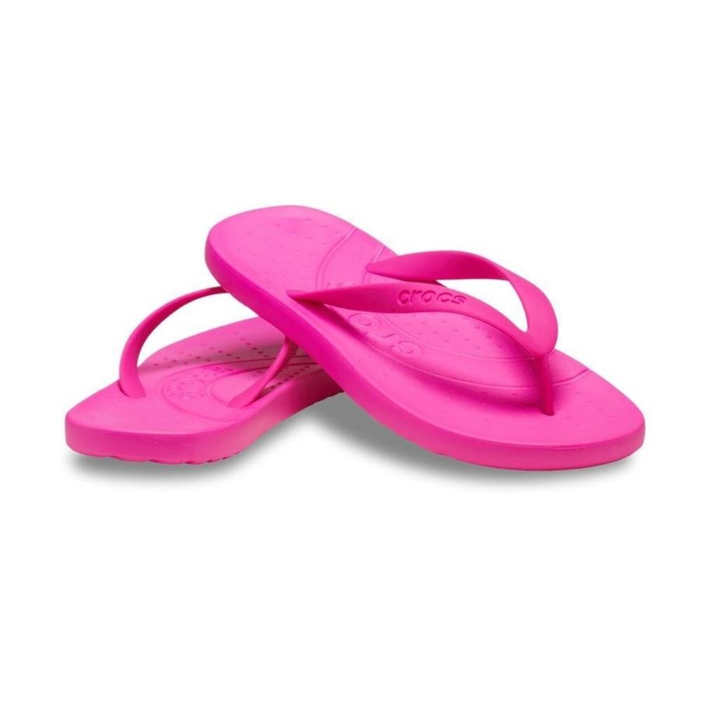 Imagem 3 do produto Chinelo Crocs Flip Pink Crush - Unissex
