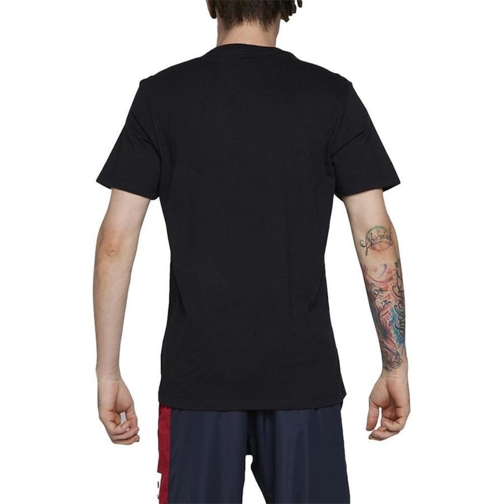 Imagem 2 do produto Camiseta Dc Shoes Dc Star Outine Wt24 Masculina Preto