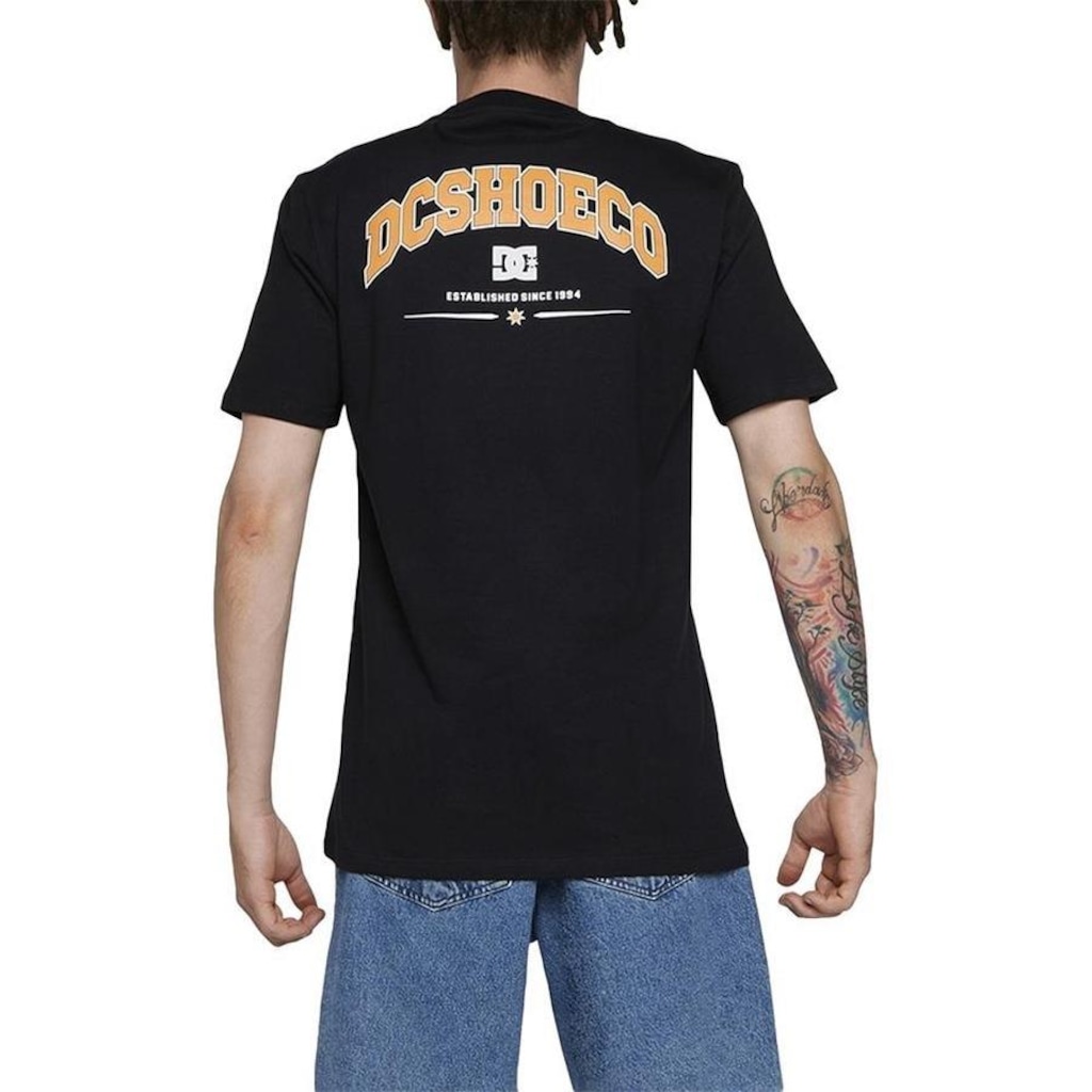 Imagem 2 do produto Camiseta Dc Shoes Orientation Wt24 Masculina Preto