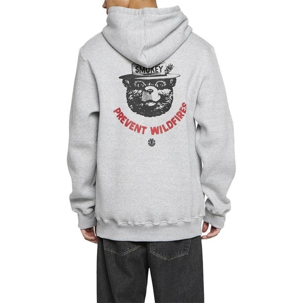 Imagem 2 do produto Blusão de Moletom Element Canguru Sbxe Cornell - Masculino