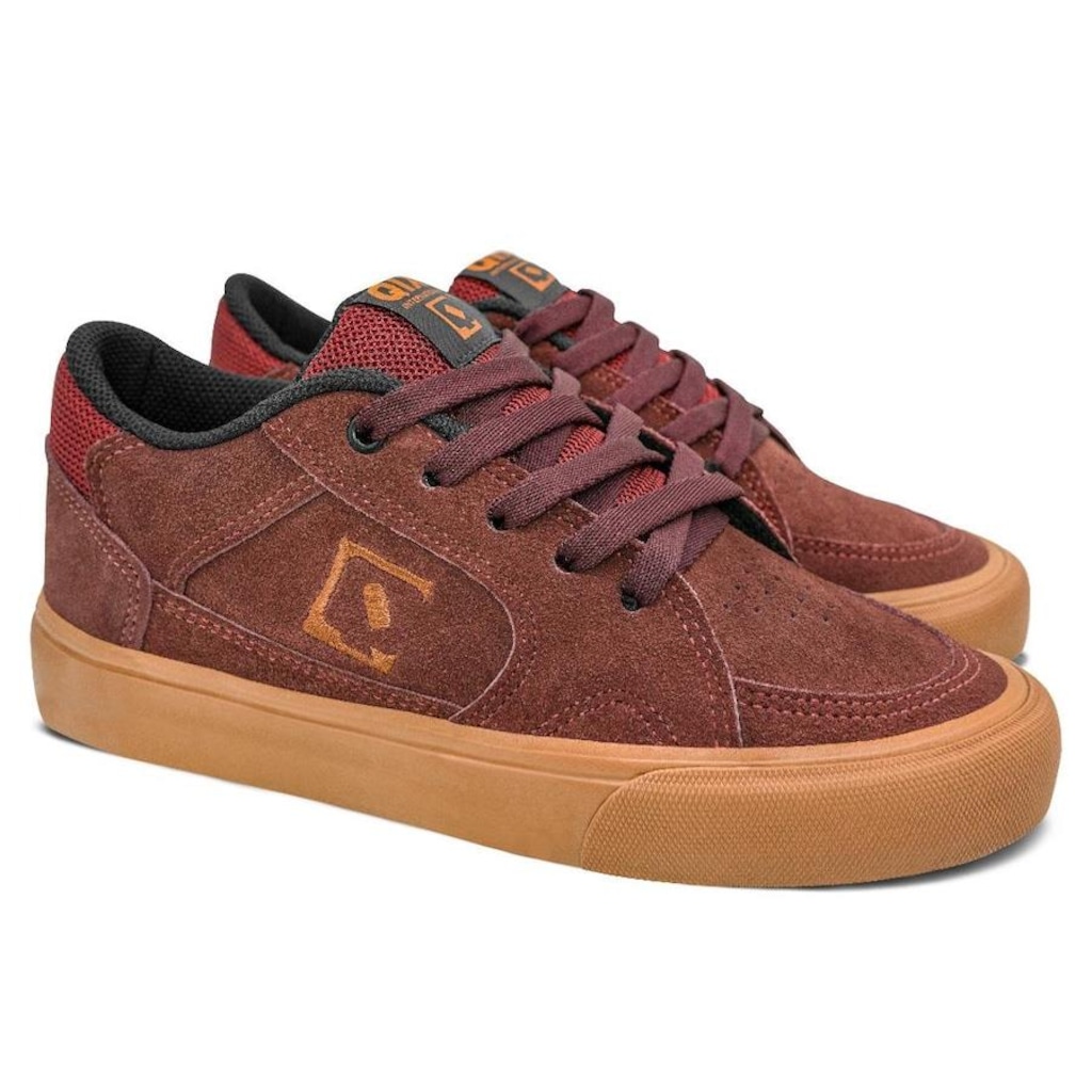 Imagem 2 do produto Tênis Qix Cookie Bordo Gum Unissex