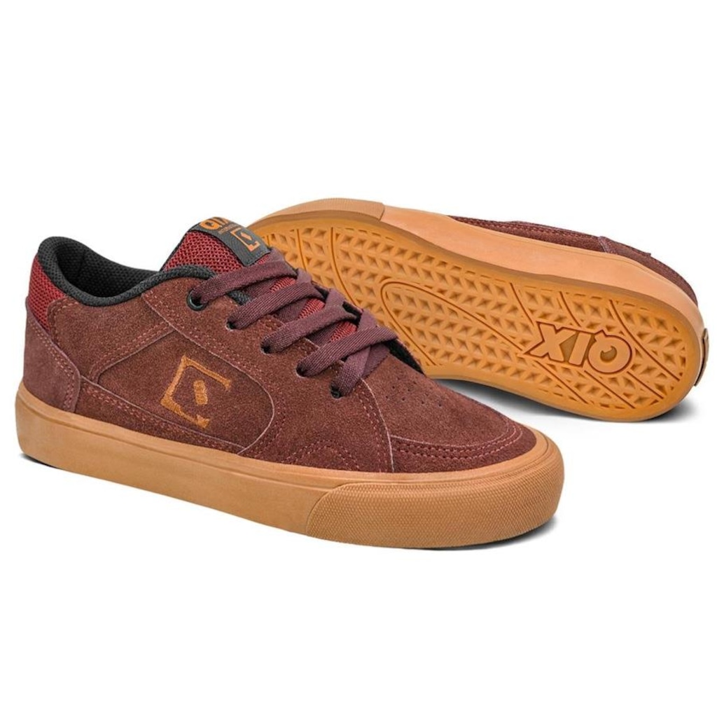 Imagem 3 do produto Tênis Qix Cookie Bordo Gum Unissex