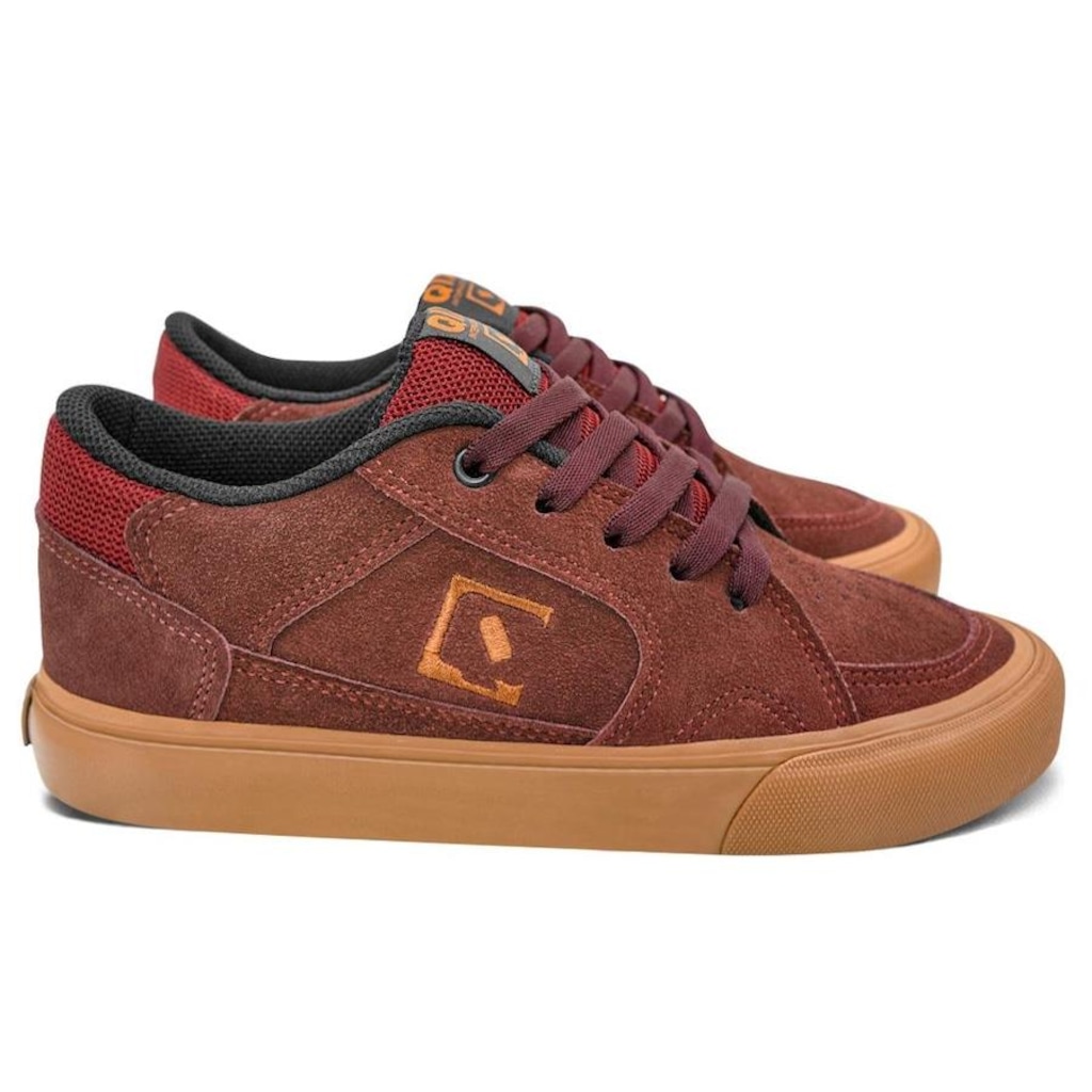 Imagem 4 do produto Tênis Qix Cookie Bordo Gum Unissex