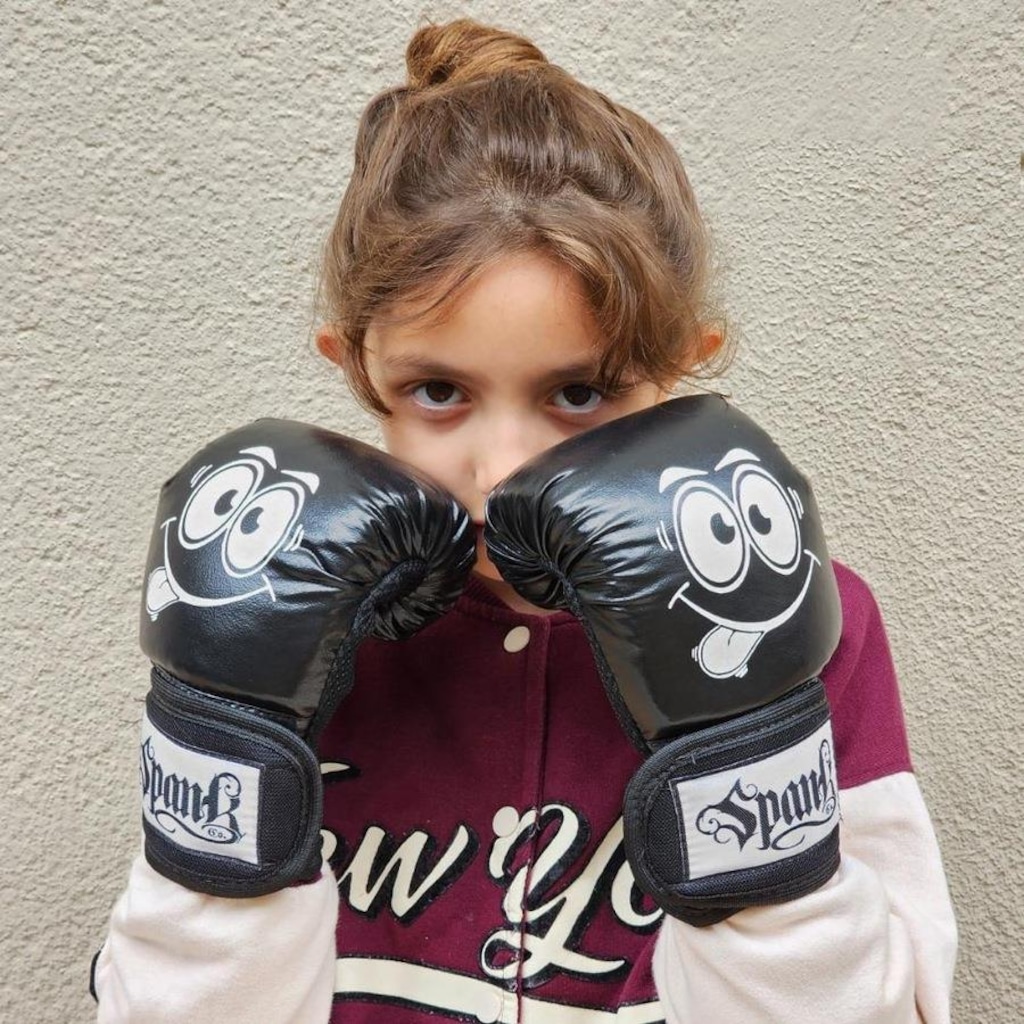 Imagem 4 do produto Luva de Boxe e Muaythai Infantil Rostinho 6Oz Spank
