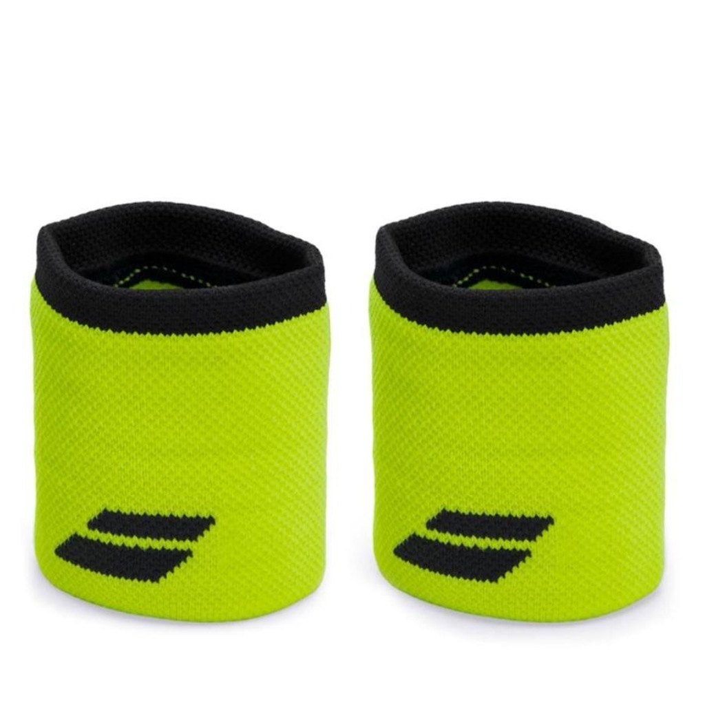 Imagem 2 do produto Munhequeira Babolat Logo Curta com 2 Unidades