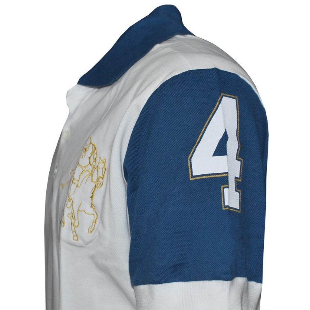 Imagem 2 do produto Pólo Defender Branca - Liga Retro - Masculino