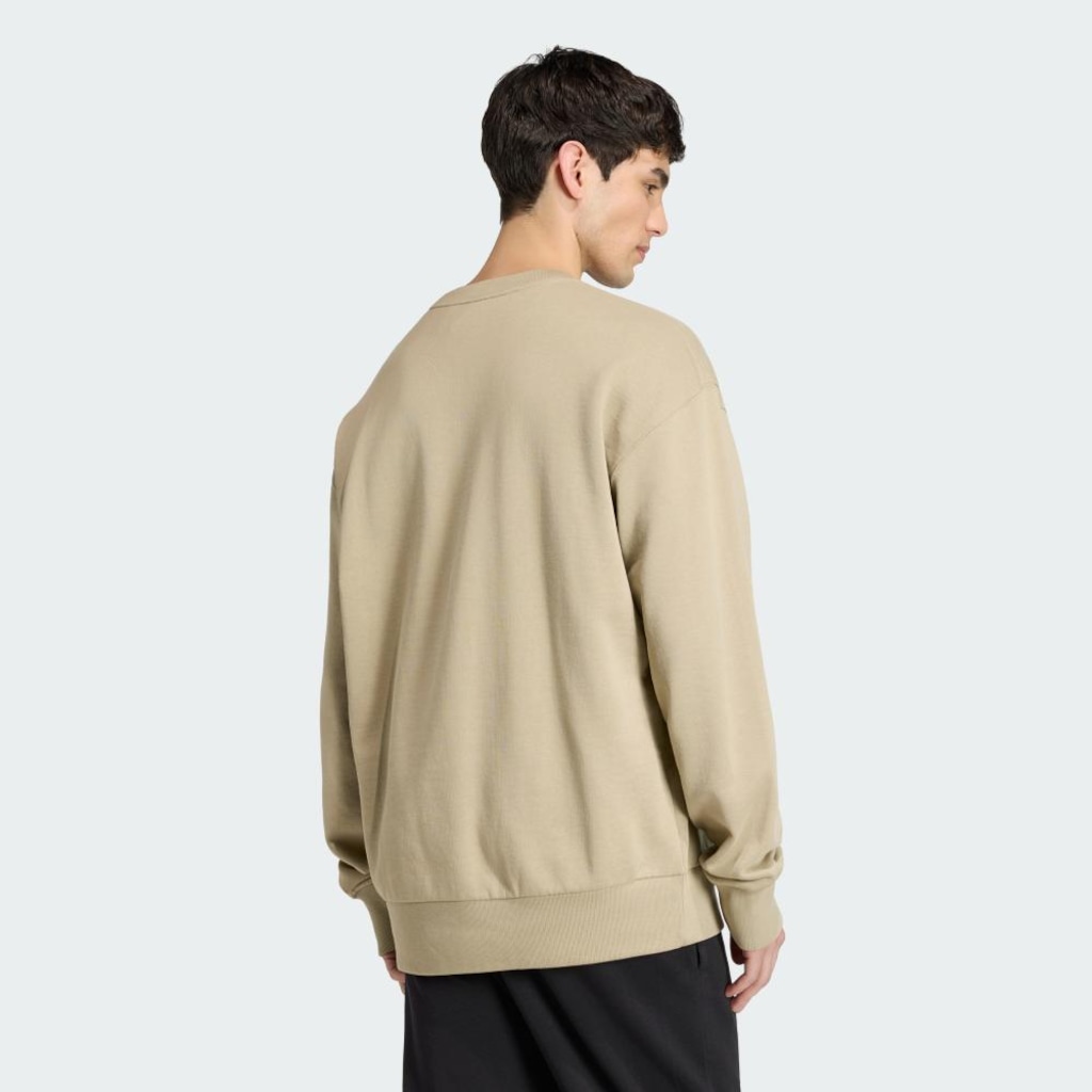Imagem 3 do produto Blusão de Moletom sem Capuz adidas Crew Moletinho All Szn - Masculino