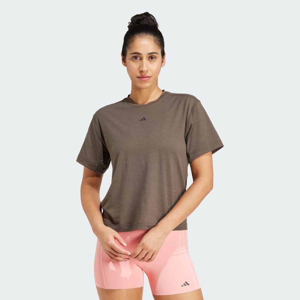 Imagem 3 do produto Camiseta adidas Power Back-Cutout Três Listras - Feminina