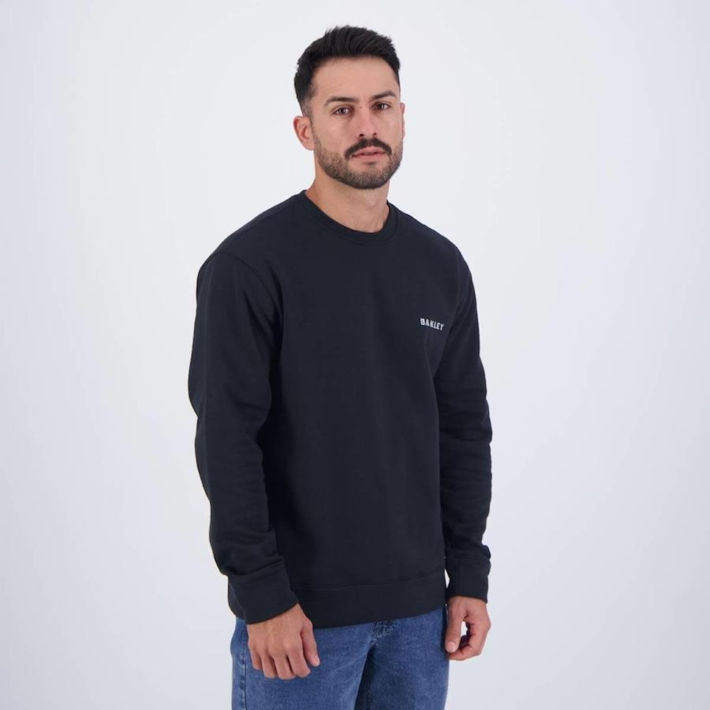Imagem 2 do produto Blusão de Moletom Oakley Bark Crew - Masculino