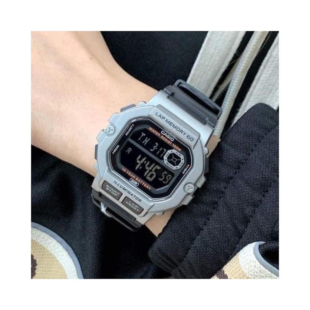 Imagem 2 do produto Relógio Casio Standard Ws-1400H-1Bvdf Cinza - Casio Standard Ws-1400H