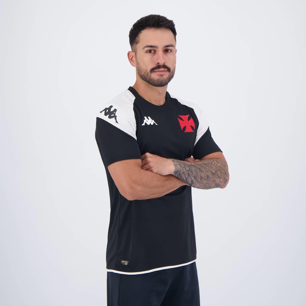 Imagem 2 do produto Camisa do Vasco Kappa Treino Comissão 2024 - Masculina