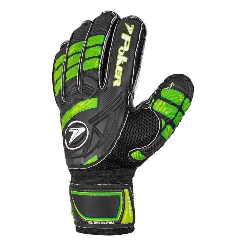 Imagem 2 do produto Luvas de Goleiro Poker Futebol Campo Pro Classical - Adulto