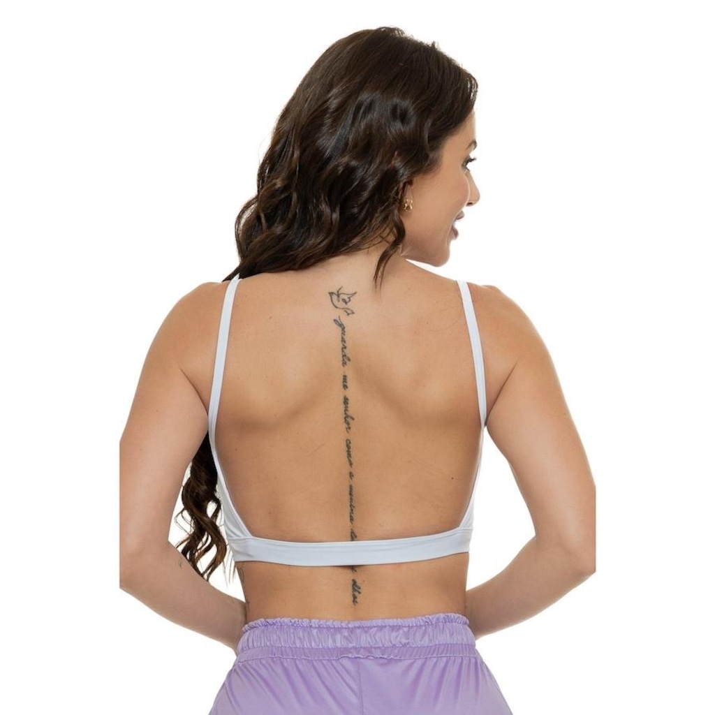 Imagem 2 do produto Top Fitness com Bojo Manalinda Alças Finas - Feminino