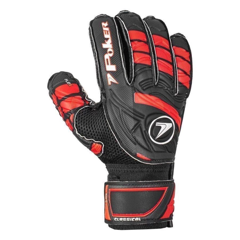 Imagem 2 do produto Luvas de Goleiro Poker Futebol Campo Pro Classical - Adulto