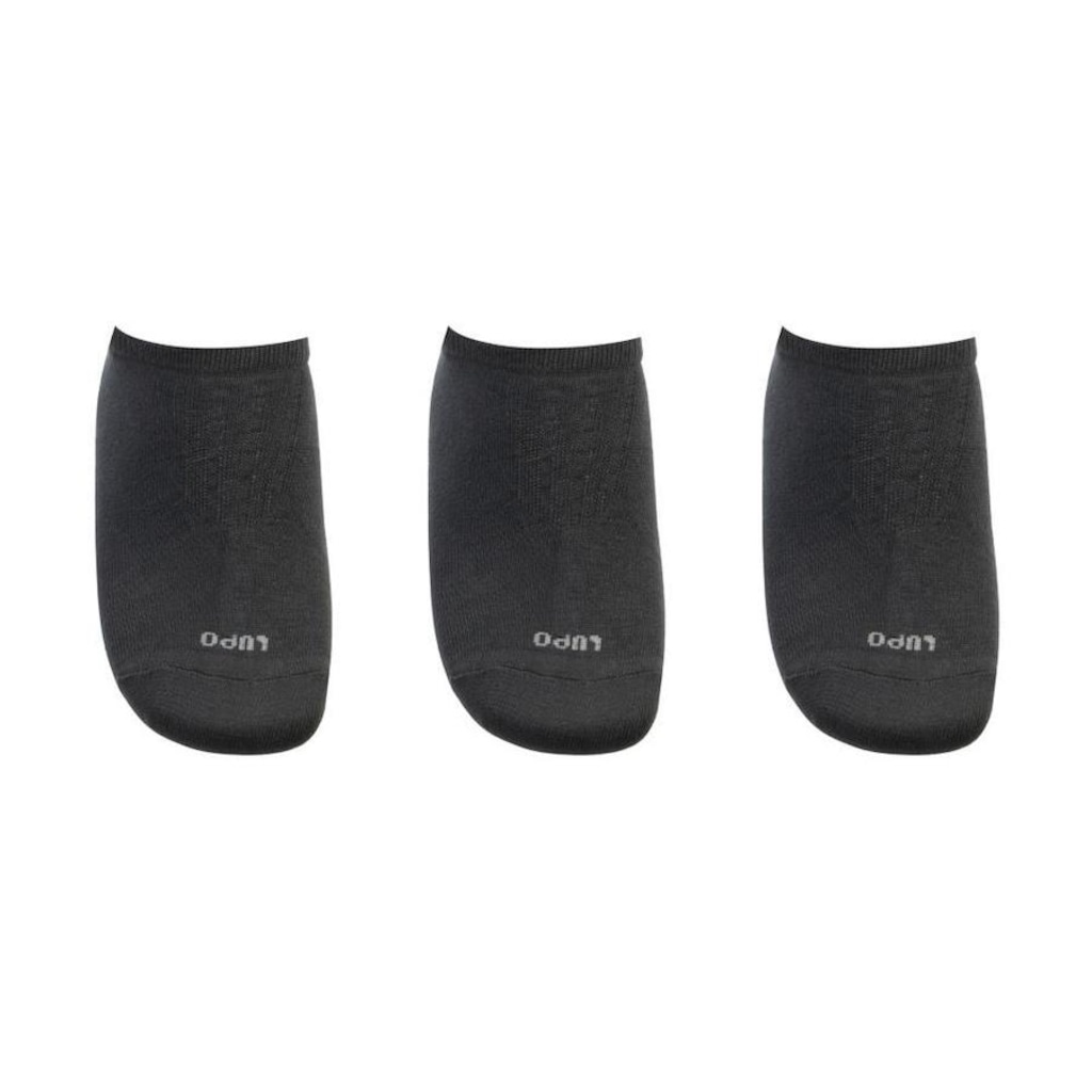 Imagem 3 do produto Kit 3 Pares Meia Sapatilha Lupo Sport 03270-089 - Feminino