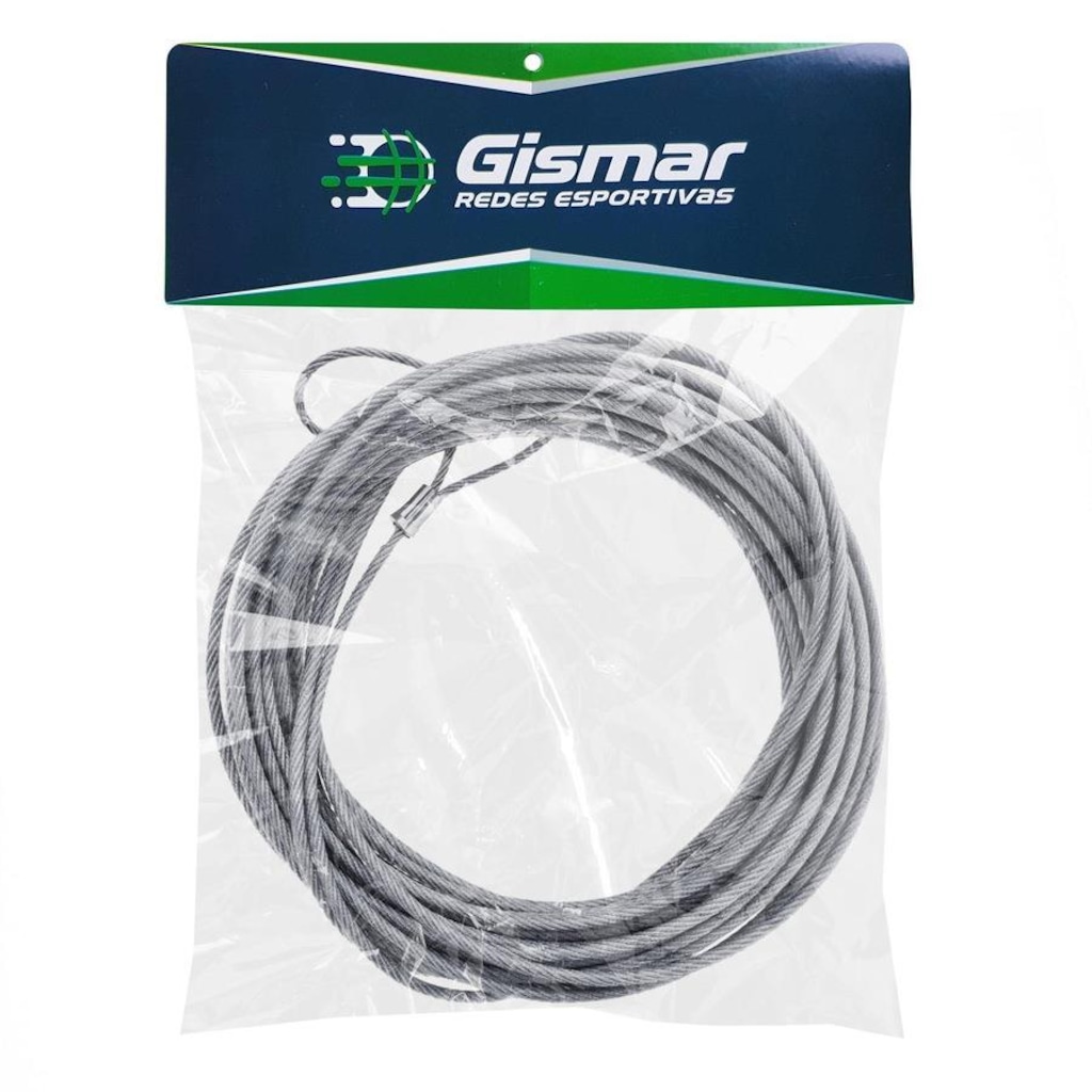 Imagem 4 do produto Cabo De Aço Para Rede De Tênis Plastificado