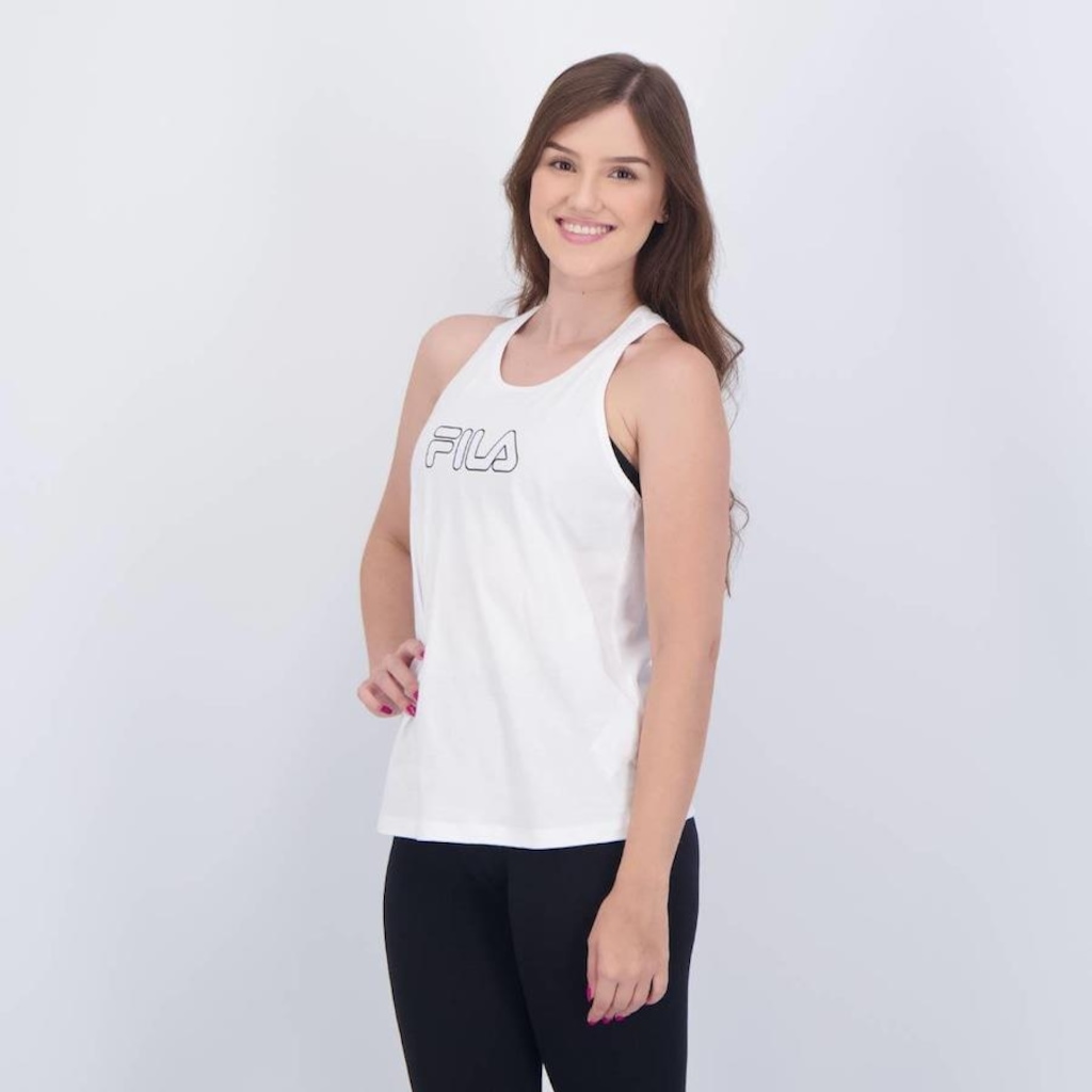 Imagem 3 do produto Camiseta Regata Fila Basic Ii - Feminina