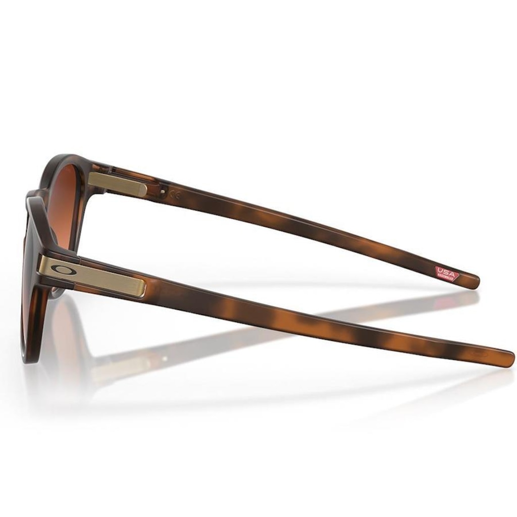 Imagem 3 do produto Óculos de Sol Unissex Oakley Latch Matte Brown Tortoise 6053