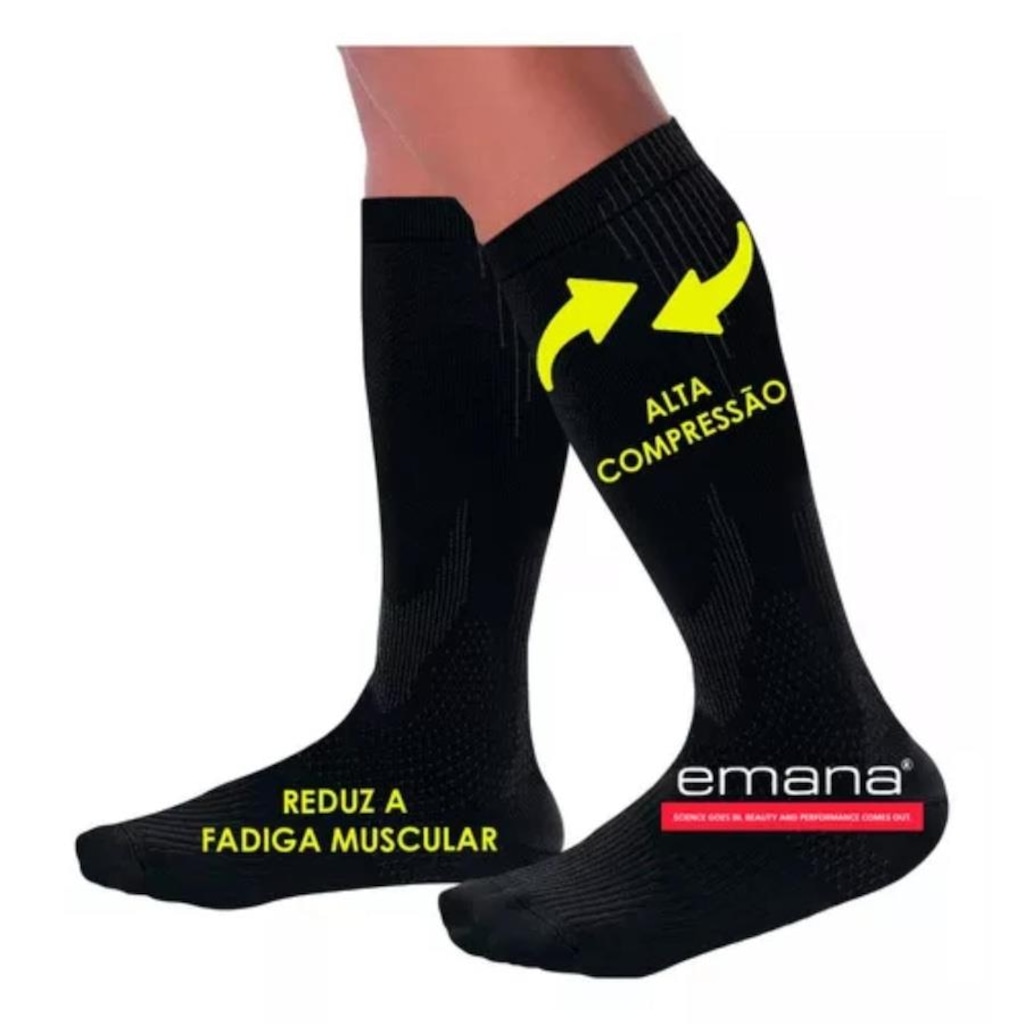 Imagem 3 do produto Meia 3/4 Lupo Am Performance Emana - 37 a 40 - Adulto