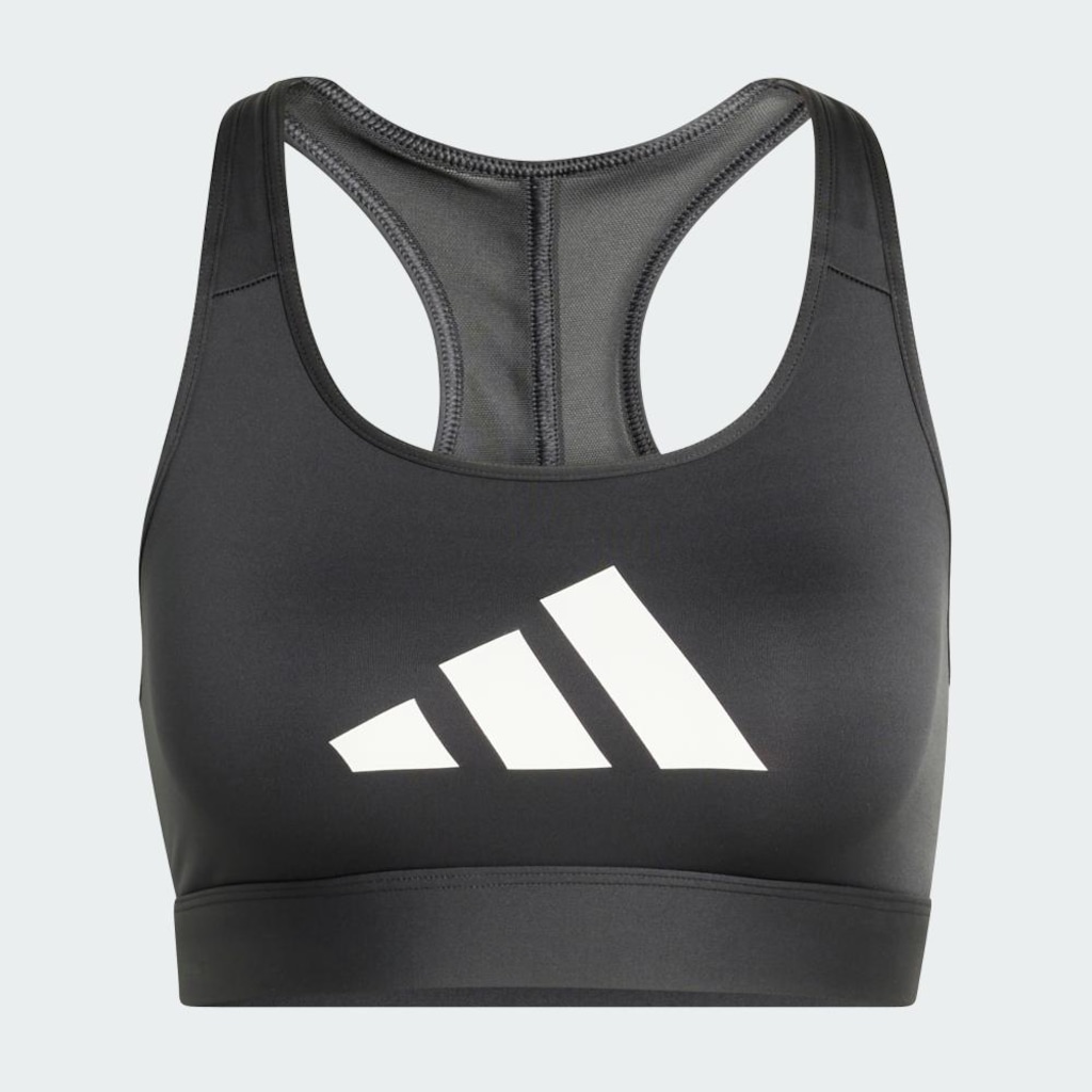 Imagem 2 do produto Top Fitness adidas Estampado Powerreact Big Logo - Feminino