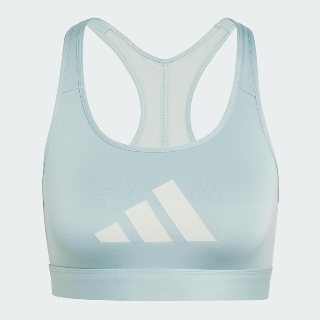 Imagem 2 do produto Top Fitness adidas Estampado Powerreact Big Logo - Feminino
