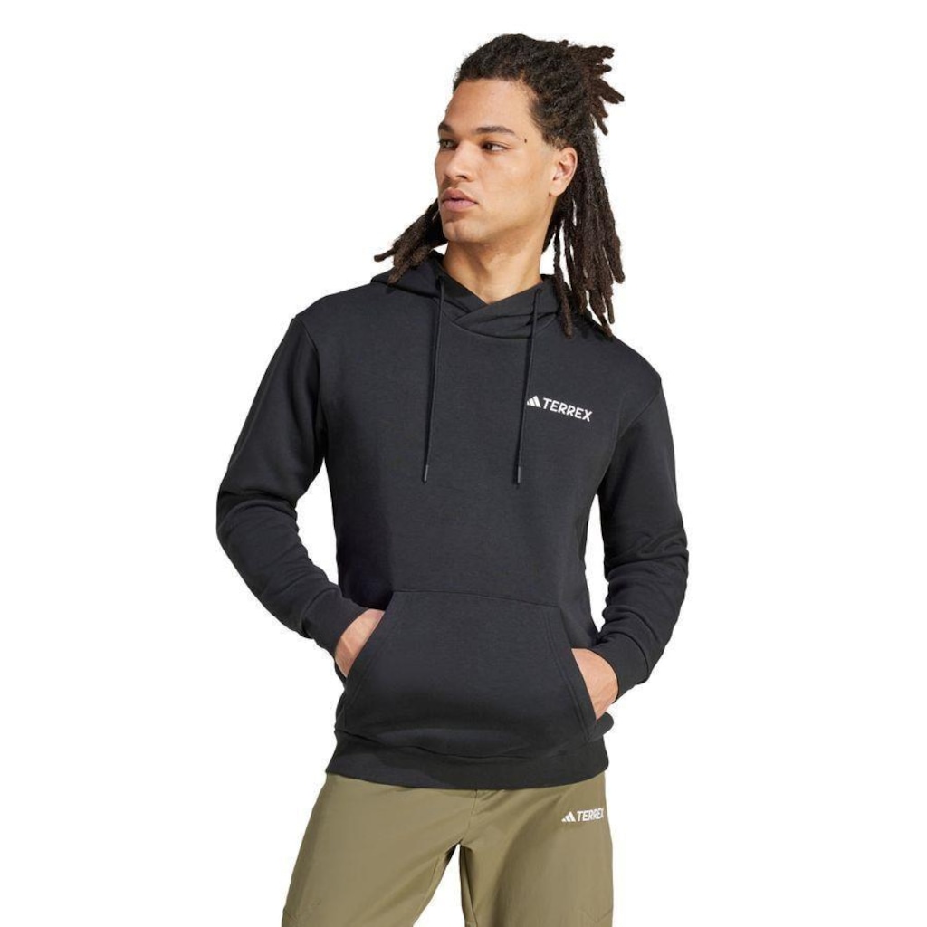 Imagem 2 do produto Blusão com Capuz adidas Mt S Logo Hd - Masculino