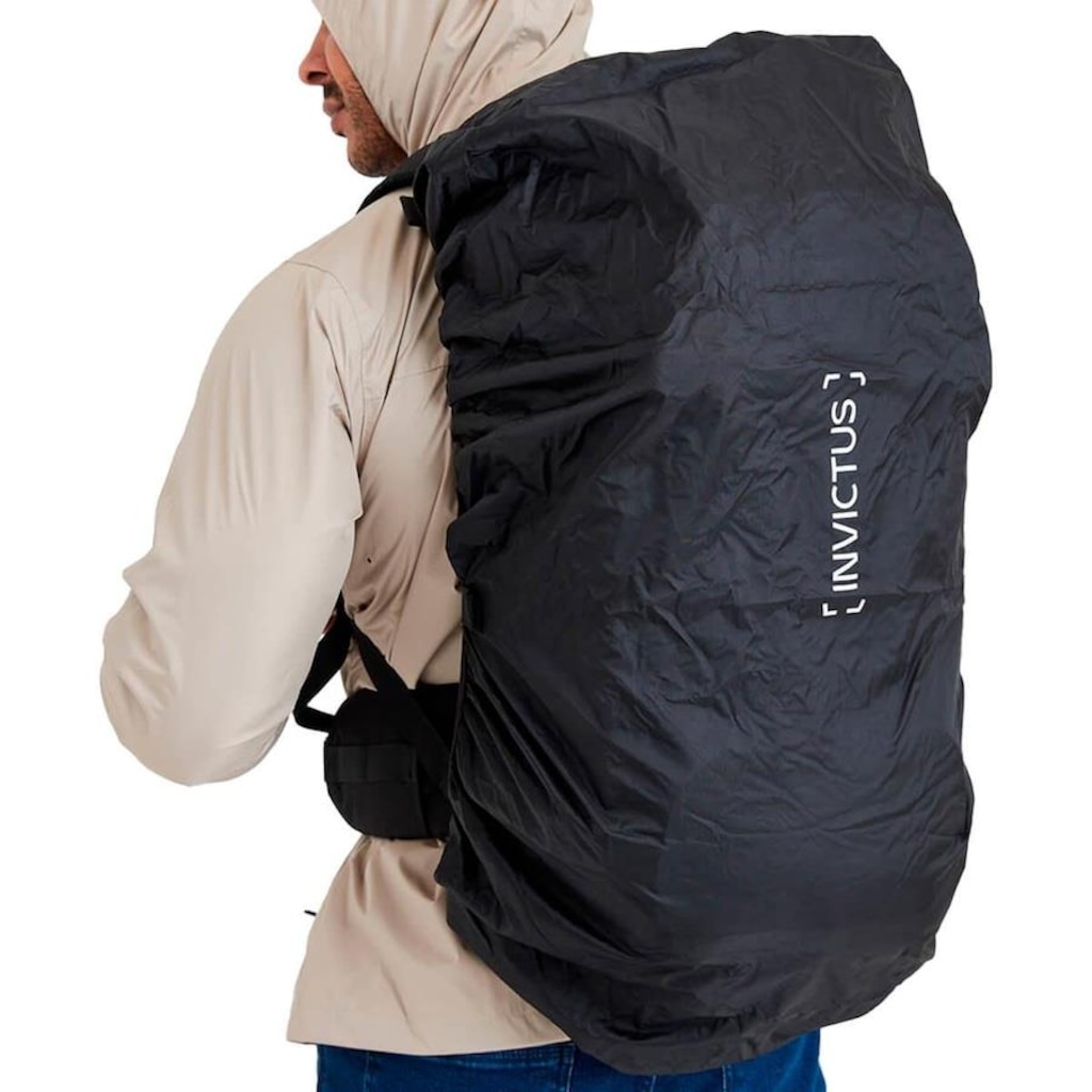Imagem 2 do produto Capa De Chuva Mochila Drypack - 40L A 60L - Invictus
