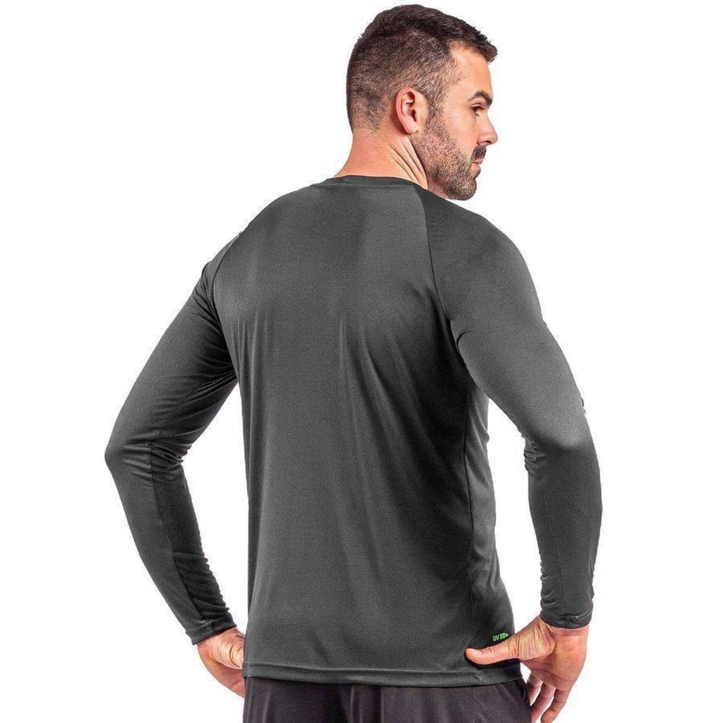Imagem 3 do produto Camiseta Poker Manga Longa Fator De Proteção Uv 50+ - Masculina