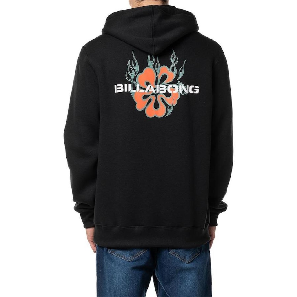 Imagem 2 do produto Blusão de Moletom com Capuz Billabong Paradise Burning - Masculino