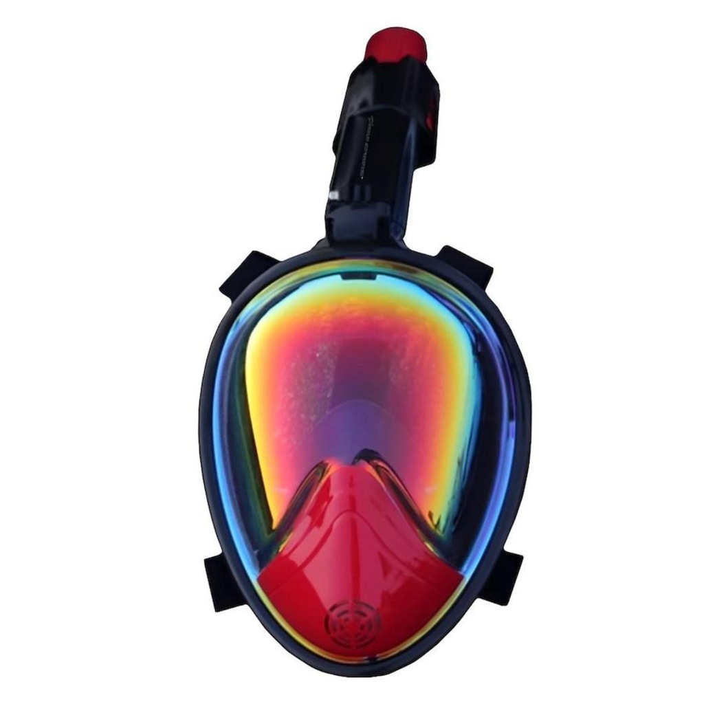 Imagem 3 do produto Mascara Subaquática de Mergulho Gold Sports Pro Polarizada Full Face com Snorkel