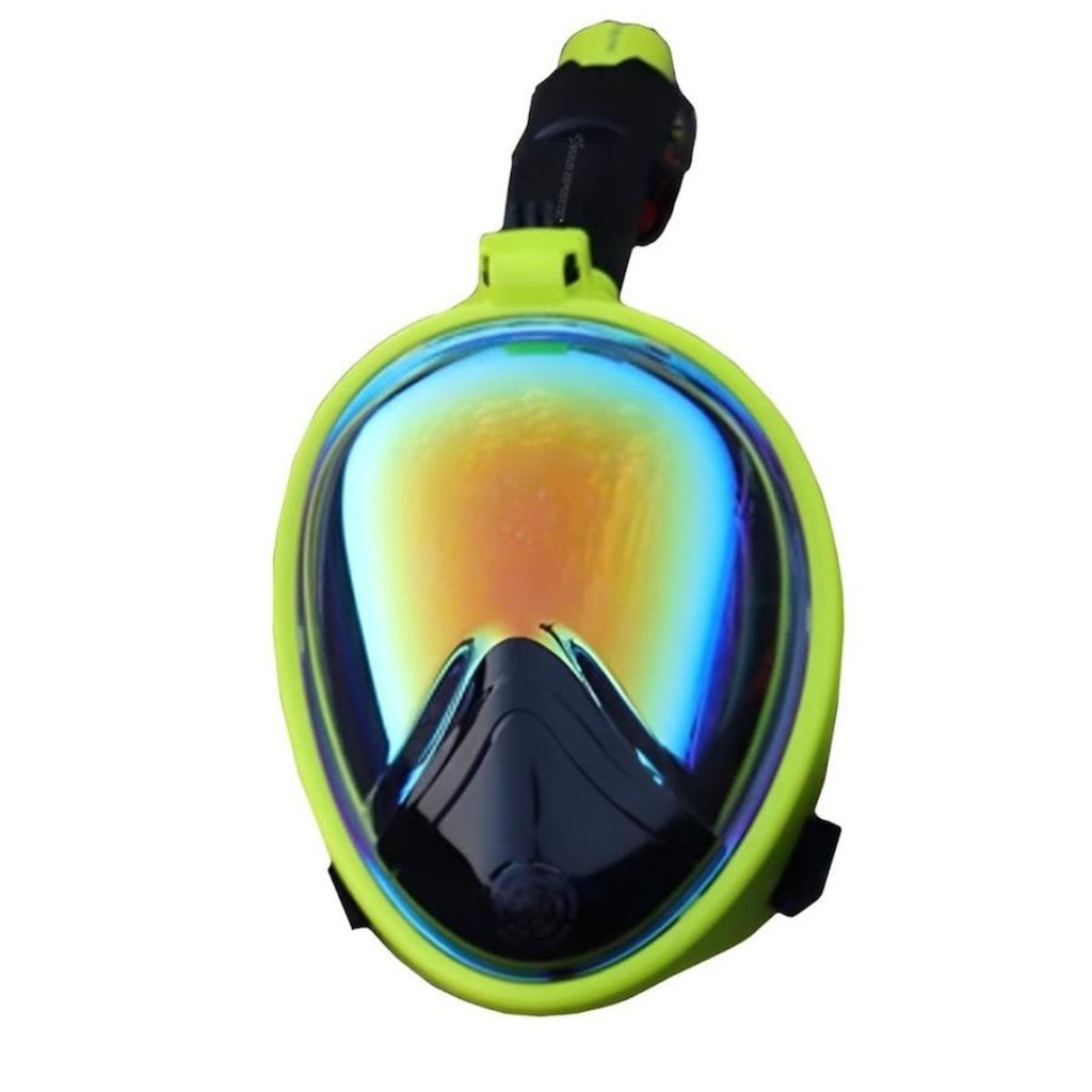 Imagem 3 do produto Mascara Subaquática de Mergulho Gold Sports Pro Polarizada Full Face com Snorkel