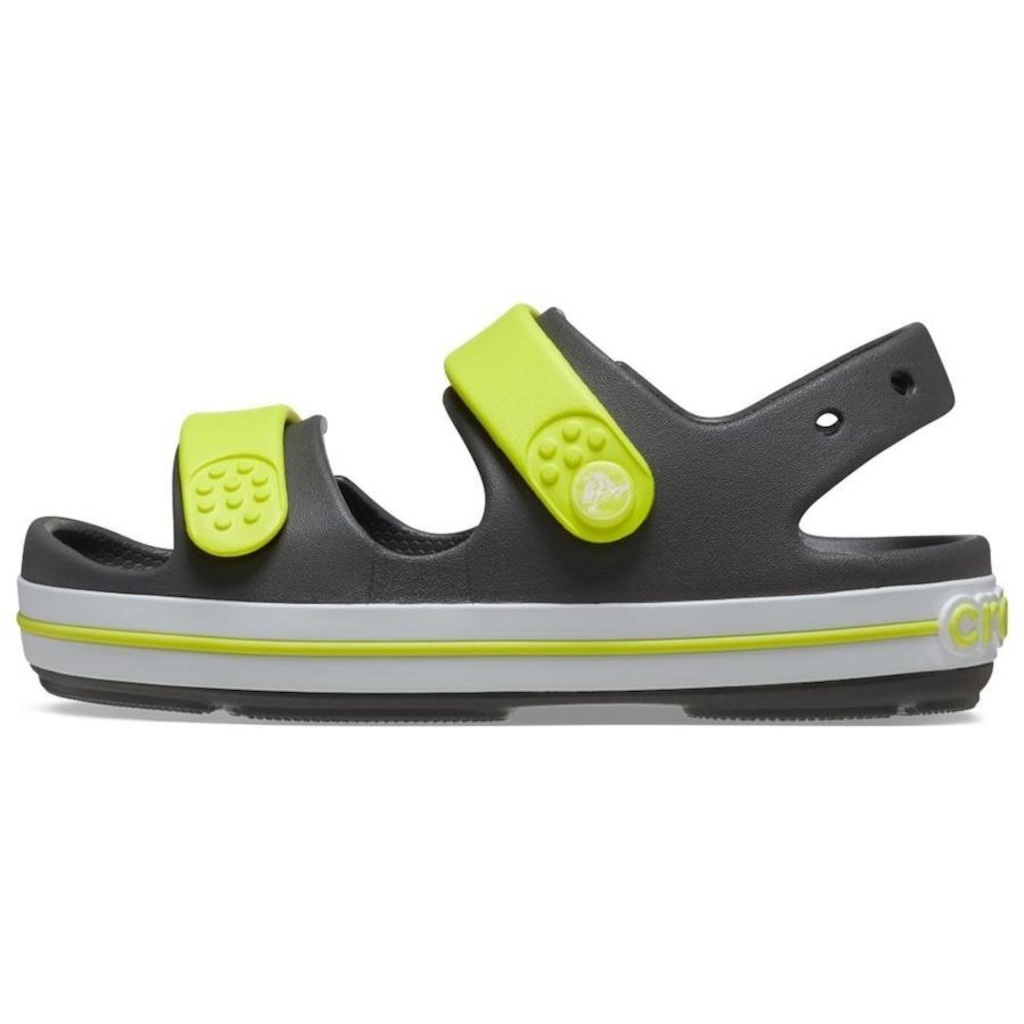 Imagem 3 do produto Sandália Crocs Crocband Cruiser Sandal T Slate - Infantil