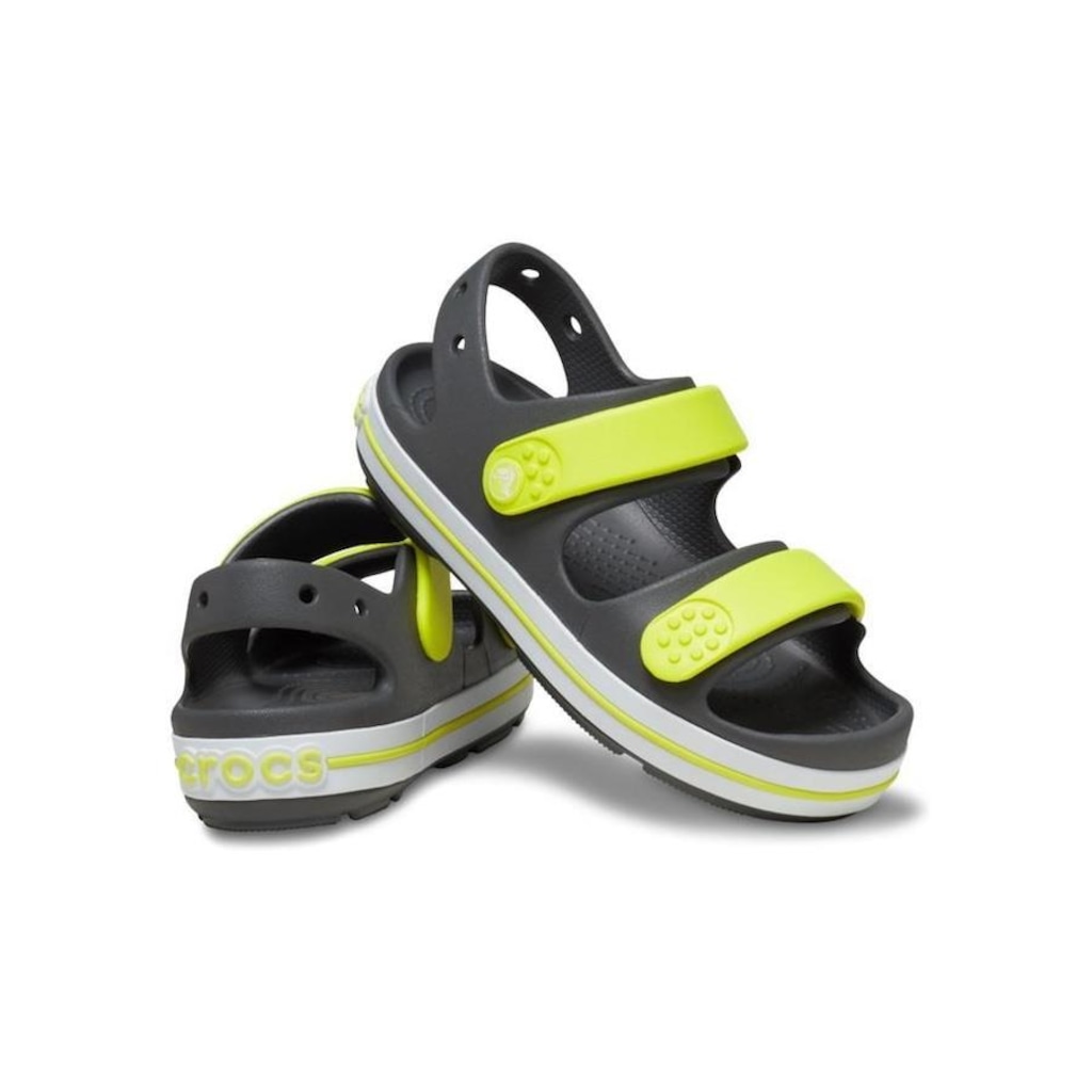 Imagem 4 do produto Sandália Crocs Crocband Cruiser Sandal T Slate - Infantil