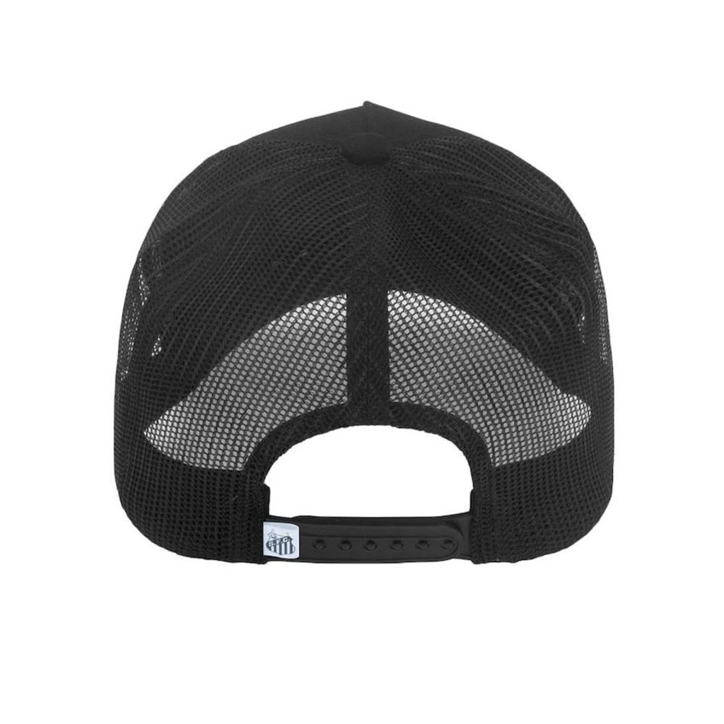 Imagem 2 do produto Boné Aba Curva do Santos Supercap Trucker Silk 3D - Snapback - Adulto